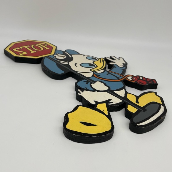 Disney Duck Tales Huey - Skates Dewey - Policeman & Louie Tricycle Signs 3 Pcs - Picture 12 of 13